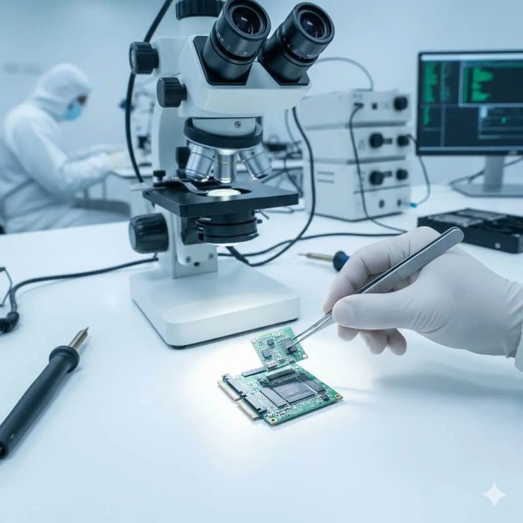 Bozuk SSD ve NVMe Diskten Veri Kurtarma Hizmeti