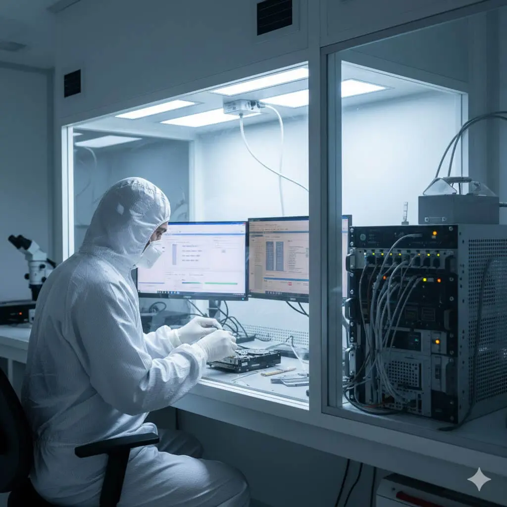 Veri Kurtarmada Laboratuvar Müdahalesi