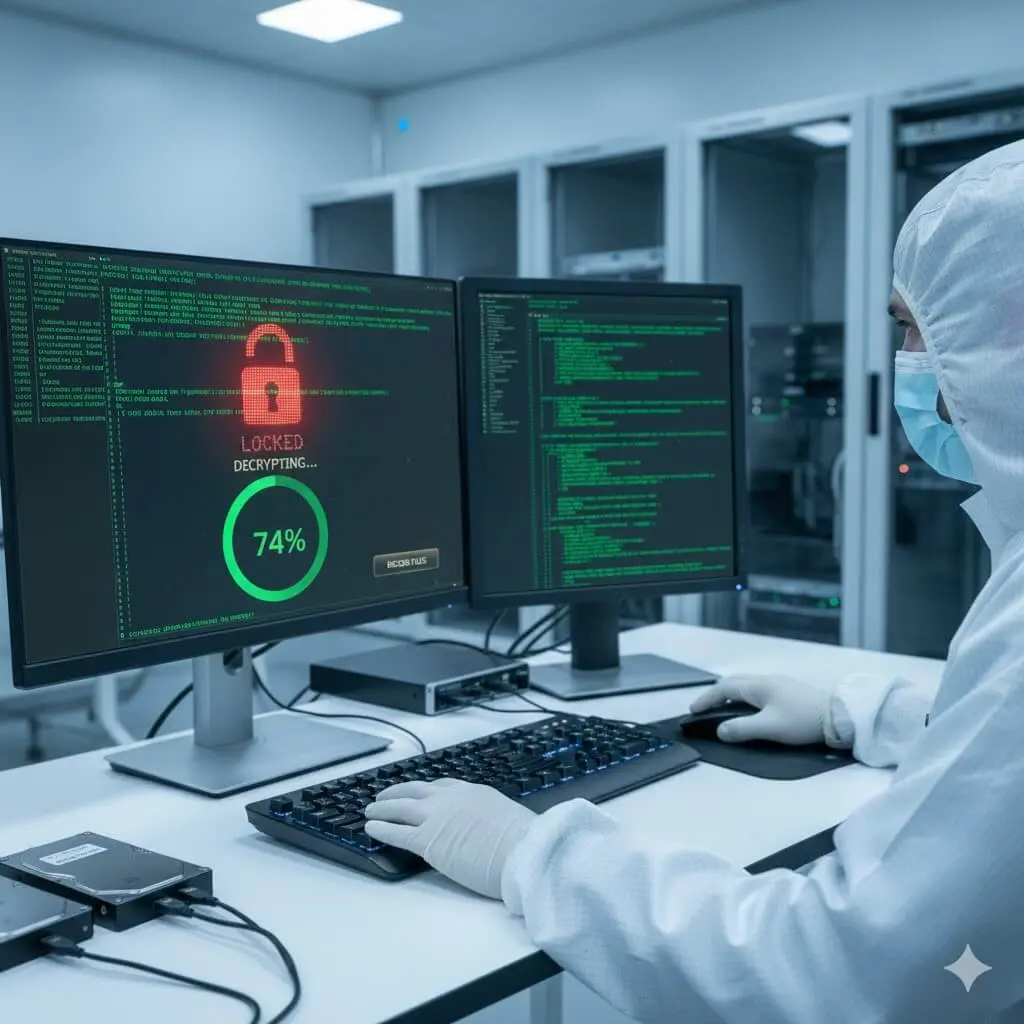 Siber Saldırı ve Ransomware Sonrası Şifreli Veri Kurtarma