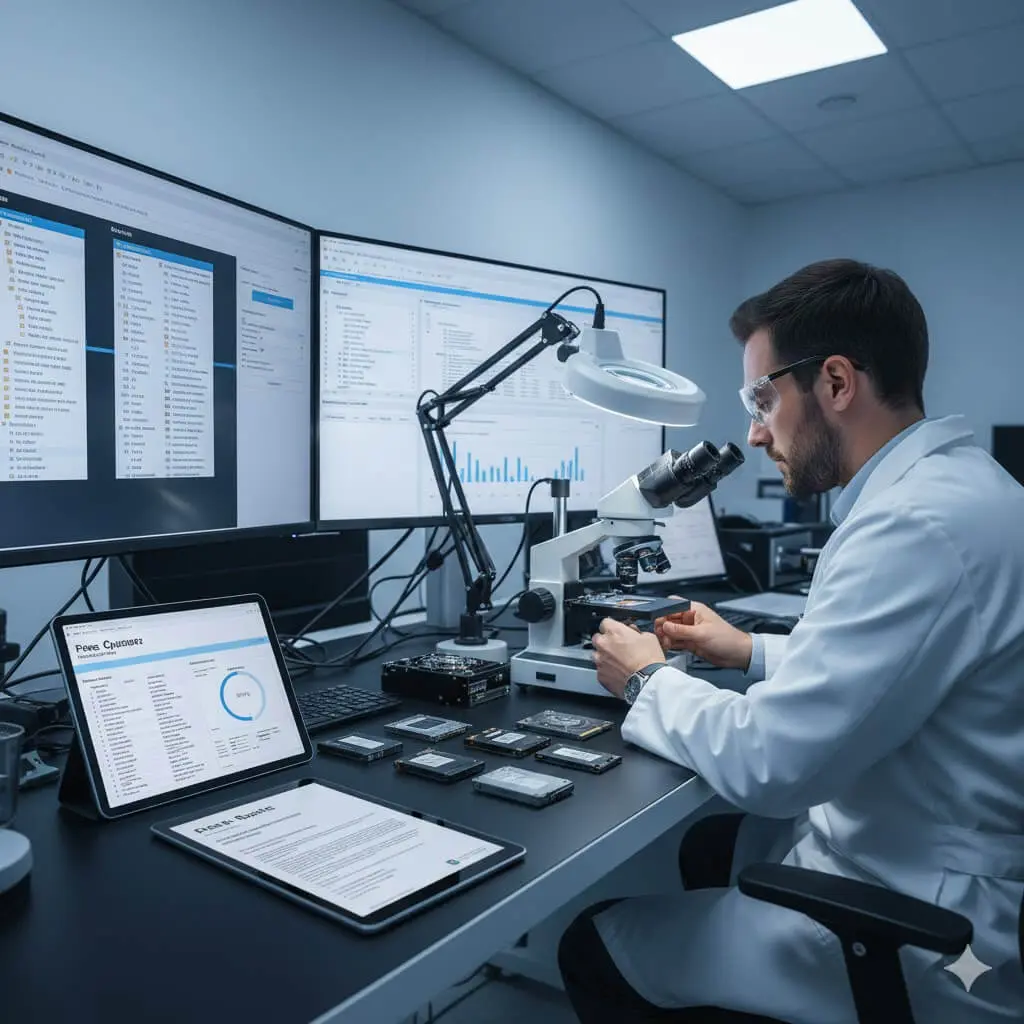 Veri Kurtarmada Ücretsiz Analiz ve Teşhis